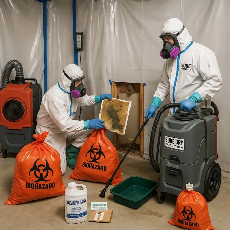 Contaminated Water Handling Protocols process in Skippack, PA