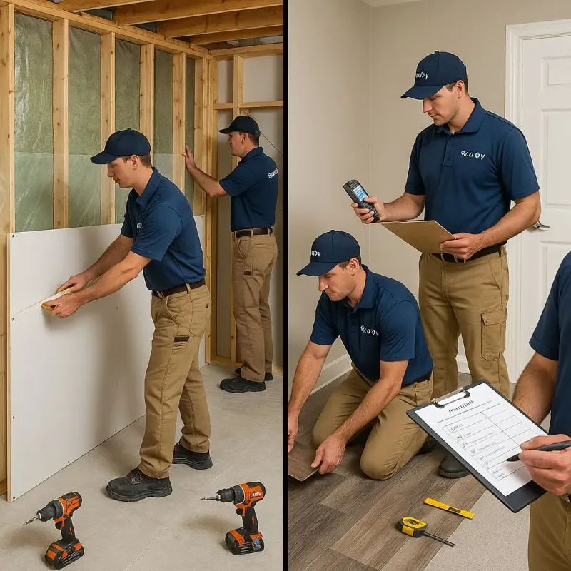 Repairs and Reconstruction process in Skippack, PA